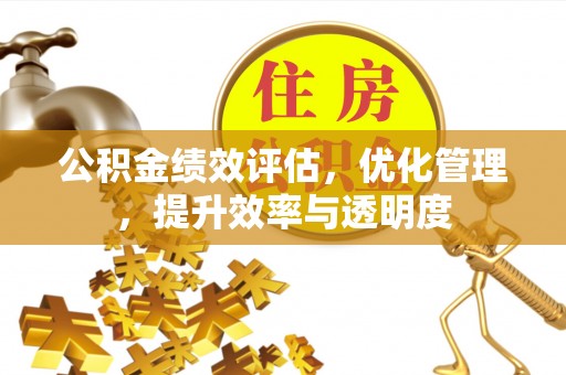 临猗公积金绩效评估，优化管理，提升效率与透明度